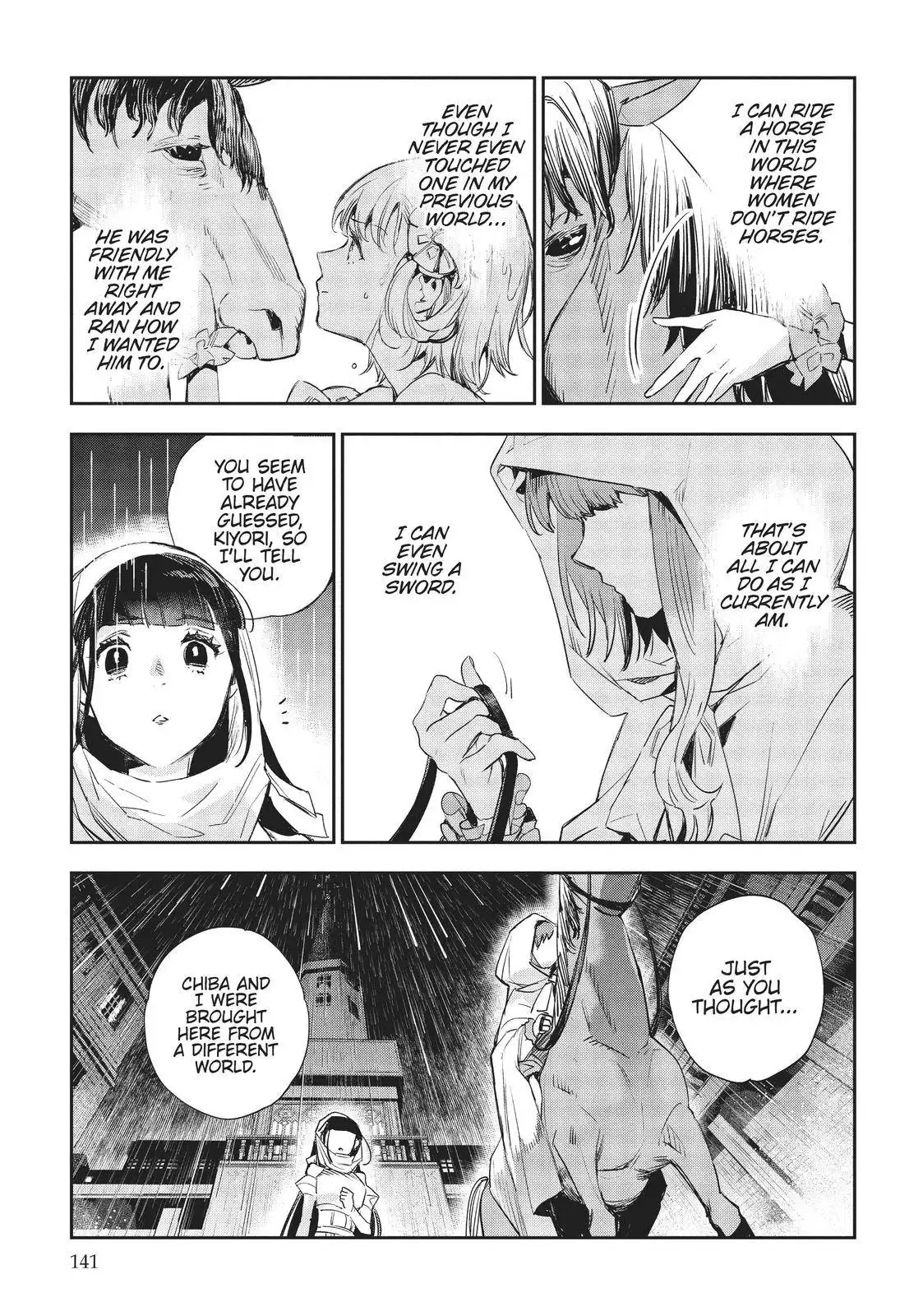 JK Haru wa Isekai de Shoufu ni natta Chapter 25 33